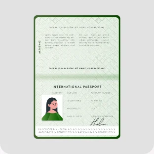 Passport illustration